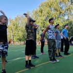 На зарядку становись